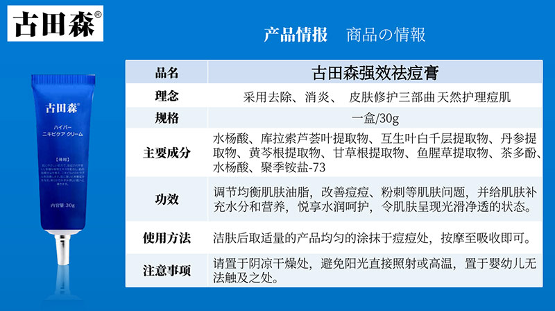 古田森祛痘膏是哪个国家的？今天我就告诉大家